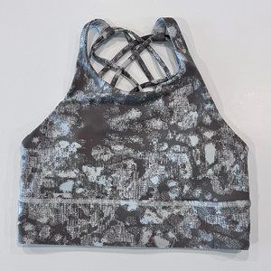 LuLuLemon Free to Be High-Neck Longline Bra - Size 8